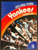 1971 New York Yankees MLB Baseball Season Yearbook Vintage Sports Program