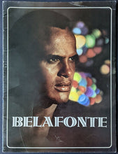 Load image into Gallery viewer, Circa 1972 Harry Belafonte Concert Tour Program Music Vintage Historical
