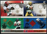 2003-2004 CFL Canadian Football Pacific Jersey Cards Khari Jones Marcus Crandel