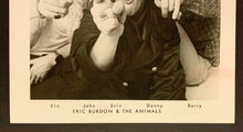 Load image into Gallery viewer, 1968 Eric Burden And The Animals Early Vintage Studio Photo Rock Legends Music
