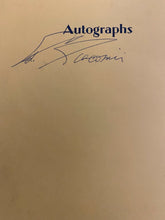 Load image into Gallery viewer, 1976 Signed Dinner Program NHL Hockey Hall of Famer Ed Giacomin Autographed
