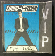 1991 David Bowie Sound + Vision Concert Tour VIP Backstage Pass SkyDome Toronto