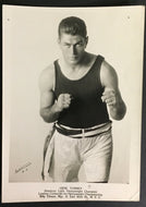 1925 Gene Tunney Type 1 Photo Light Heavyweight Champion Boxing Fighting Rare