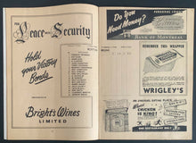 Load image into Gallery viewer, 1946 Montreal Forum Game 1 Stanley Cup NHL Hockey Program Canadiens vs Bruins
