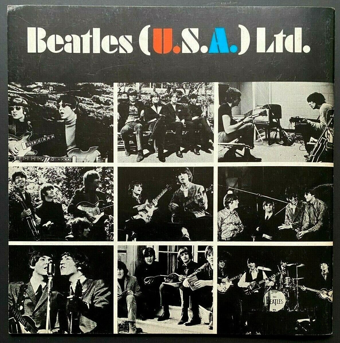 1964-1966 The Beatles 3 Major North American Concert Tour