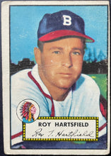 Load image into Gallery viewer, 1952 Topps Baseball #264 Roy Hartsfield MLB Card Boston Braves 5th Series
