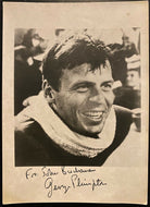 Signed Vintage Author Journalist George Plimpton Autographed Photo Sidd Finch