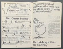 Load image into Gallery viewer, 1968 Boston Bruins vs Chicago Blackhawks NHL Hockey Program Chicago Stadium
