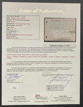 Load image into Gallery viewer, 1933-34 Montreal Canadiens Team Signed Sheet x16 Autographed Howie Morenz JSA
