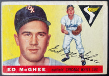 Load image into Gallery viewer, 1955 Topps Baseball #32 Ed McGhee Chicago White Sox Vintage MLB Card
