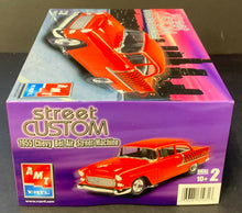 Load image into Gallery viewer, AMT ERTL 1955 Chevy Bel Air Street Machine Scale 1:25 Model Car Kit Vintage
