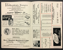 Load image into Gallery viewer, 1954 Cleveland Arena Sports Review Program Press Sports Coverage Barons vs Reds
