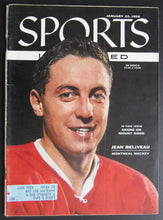 Load image into Gallery viewer, 1956 Sports Illustrated Magazine NHL Montreal Canadiens Jean Béliveau VTG Cover
