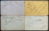 1929 Royal Automobile Drivers Autographs (RAC) Tourist Trophy Race Ards Belfast