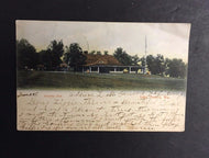 1905 Lake Geneva Country Club Golf Course Post Marked Postcard Vintage Stamp