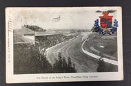 1905 Woodbine Kings Plate Postcard Postmarked Finish of the Post Card Vintage