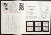 Load image into Gallery viewer, 1965 Minnesota Twins Complete Baseball Yearbook Magazine Vintage Program MLB
