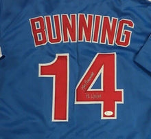 Load image into Gallery viewer, Philadelphia Phillies Jim Bunning Baseball Jersey Perfect Game Inscripton JSA
