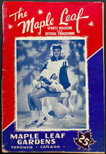 Load image into Gallery viewer, 1948 Maple Leaf Gardens Ice Follies Program Roy Shipstad Celebrity Skater
