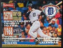 Load image into Gallery viewer, 1993-94 Detroit Tigers Calendar Autographed John Hiller Signed Canadian HOF
