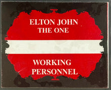 Load image into Gallery viewer, 1992-93 Elton John Working Personnel Backstage Pass icert EX 5.5 Vintage Music
