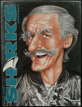 Load image into Gallery viewer, 1992 San Jose Sharks Inaugural Season NHL Hockey Program George Kingston Cover

