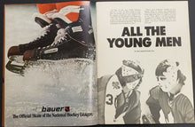 Load image into Gallery viewer, 1974-1975 NHL Hockey Black Hawks Program Toronto Maple Leafs Chicago Blackhawks
