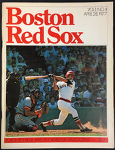Load image into Gallery viewer, 1977 Toronto Blue Jays Program 1st Season Boston Red Sox Yastrzemski Pictured
