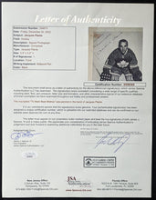 Load image into Gallery viewer, 1970s Jacques Plante Signed Toronto Maple Leafs Postcard Autographed JSA LOA
