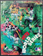 1975 Cincinnati Red vs. Boston Red Sox World Series Program MLB Baseball VTG