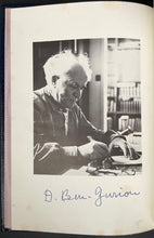 Load image into Gallery viewer, Autographed David Ben-Gurion  Israel A Personal History First Edition Signed LOA
