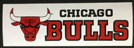 Chicago Bulls NBA Basketball Bumper Sticker Decal Michael Jordan New! VTG Auto