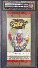 Load image into Gallery viewer, 2001 Vintage Indy 500 Race Ticket Helio Castroneves Indianapolis Motor Speedway
