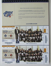 Load image into Gallery viewer, 2004-2005 Toronto Maple Leafs Full Season Ticket Book 2 Seats 45 NHL Home Games
