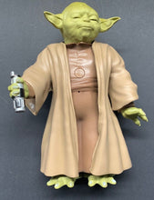 Load image into Gallery viewer, 2014 Talking Yoda Figurine Disney Star Wars Working Moving Movie Action Figure
