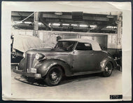 Original Vintage Type 1 Photo 1936 Desoto Convertible Car Automobile Picture Old