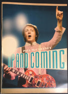 2010 Paul McCartney Up And Coming World Concert Tour Program Music VTG