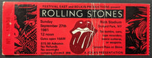 Load image into Gallery viewer, Rolling Stones Ticket Stub September 27 1981 Toronto Buffalo’s Rich Stadium
