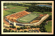 Vintage Palmer Stadium Princeton University Football Postcard
