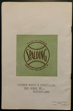 Load image into Gallery viewer, 1940-41 Spalding Winter Sports Catalog Featuring Hockey Equipment Vintage Retro
