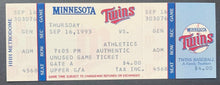 Load image into Gallery viewer, 1993 Dave Winfield 3000th Career Hit Ticket Stub Minnesota Twins Angels MLB
