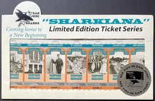 Load image into Gallery viewer, 1993-94 San Jose Shark Limited Edition Ticket Series x7 + Original Envelope NHL
