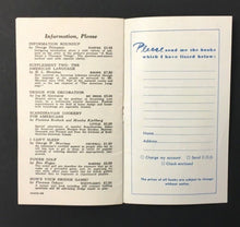 Load image into Gallery viewer, 1948 The Babe Ruth Story Book Catalog A Calendar Of Books Pomeroy&#39;s Inc Baseball
