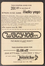 Load image into Gallery viewer, 1982 The Police + Joan Jett Unused Promo Satin Sticker Charlotte Coliseum
