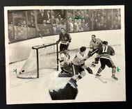 1968 Terry Sawchuk NHL Hockey Press Photo Los Angeles Kings Chicago Blackhawks