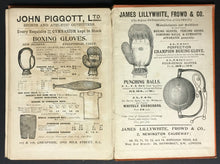 Load image into Gallery viewer, 1903 The All England Series Boxing Book R.G. Allanson Winn Great Advertising
