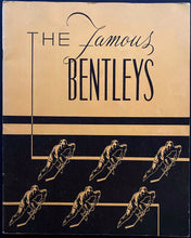 Load image into Gallery viewer, 1947 Delisle Sask The Famous Bentley&#39;s Signed Autographed Book By Author Thurn
