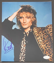 Load image into Gallery viewer, Rod Stewart Autographed Photo Signed British Rock Music Vintage JSA COA
