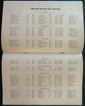 Load image into Gallery viewer, 1951 NFL Football Chicago Bears Yearbook Media Guide Vintage Sports Publication
