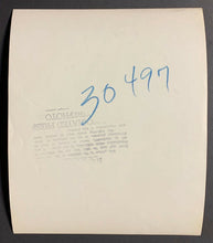 Load image into Gallery viewer, 1954 Roger Bannister Wire Photo Four Minute Mile Breaker Crosses Finish Line

